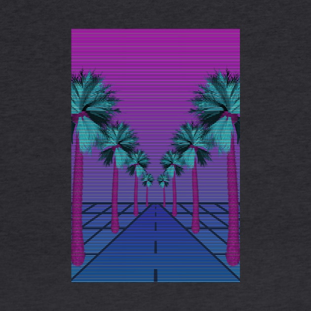 Miami Retro Theme by Cool Duck's Tees